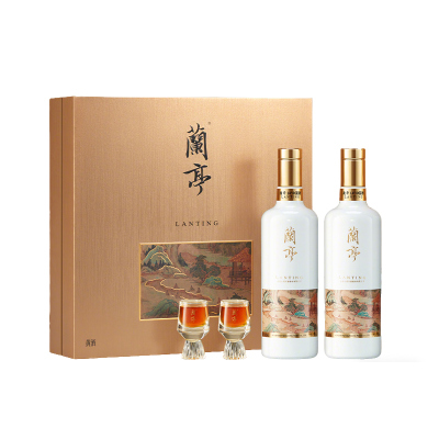 【双支装】会稽山国潮兰亭黄酒（500ml）