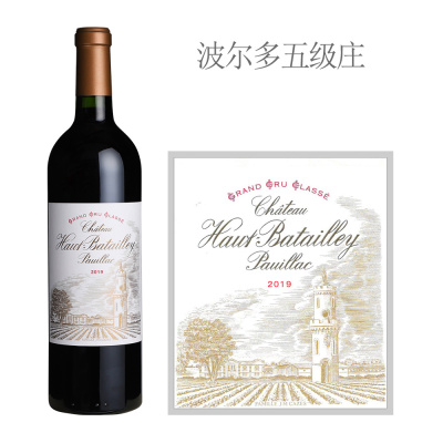 2019年奥巴特利酒庄红葡萄酒