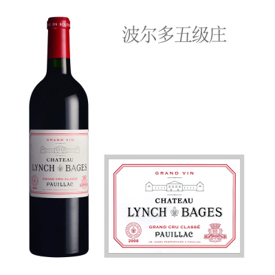 2008年靓茨伯庄园红葡萄酒