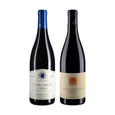 【套装12瓶】达哈瑞酒庄夏姆（沃恩-罗曼尼一级园）红6瓶·吉伯格酒庄瓦罗泽（阿罗克斯-科尔登村）红6瓶 勃艮第葡萄酒套装