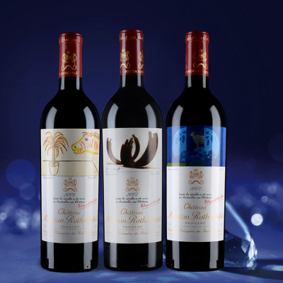 木桐酒庄三支套装（2006+2007+2008年份）