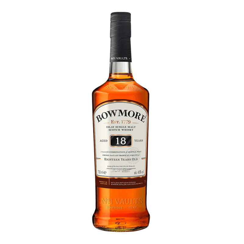 波摩18年单一麦芽苏格兰威士忌|Bowmore Aged 18 Years Single Malt
