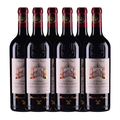 【整箱6支】2015年拉图嘉利城堡红葡萄酒
