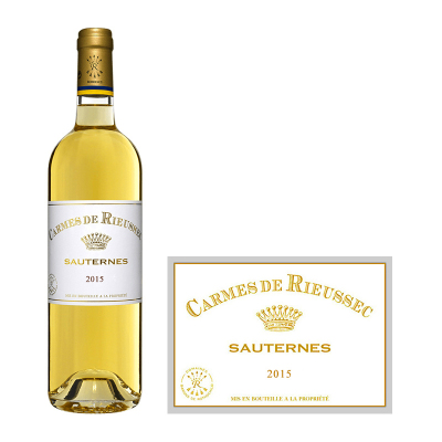2015年莱斯古堡酒庄副牌贵腐甜白葡萄酒