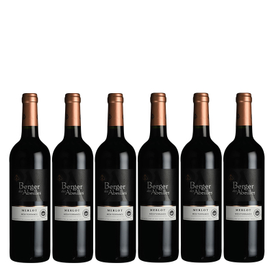 【6瓶套装】2022年小蜜蜂红葡萄酒