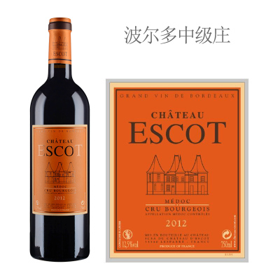 2012年艾斯科酒庄红葡萄酒（弃用）