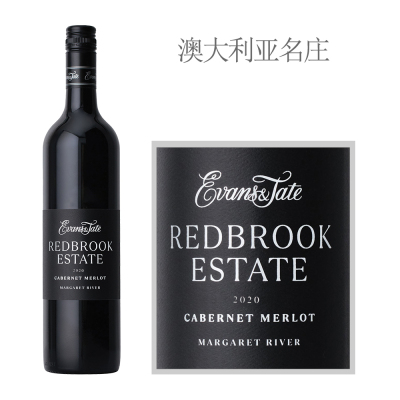 2020年埃文斯酒庄红溪赤霞珠梅洛红葡萄酒