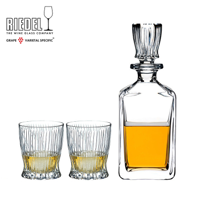 醴铎Riedel威士忌杯套装（2只酒杯+1个酒樽）
