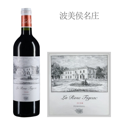 2008年飞卓玫瑰酒庄红葡萄酒