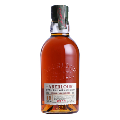 亚伯乐斯佩塞16年双桶陈酿单一麦芽苏格兰威士忌