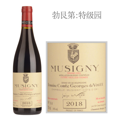 2018年武戈伯爵酒庄慕西尼特级园干红葡萄酒