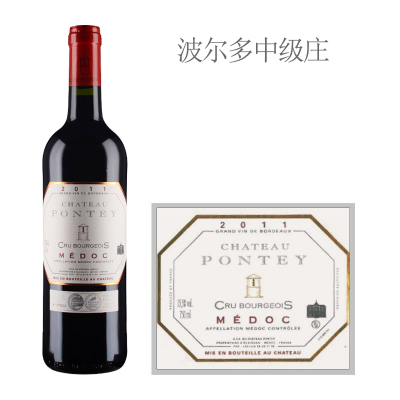 2011年朋特古堡红葡萄酒