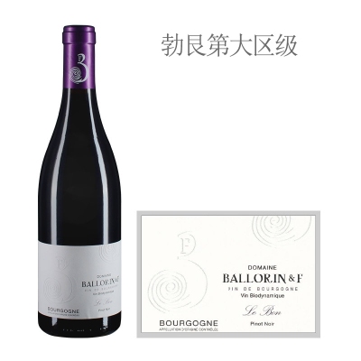 2014年巴洛霖父子酒庄里鹏红葡萄酒