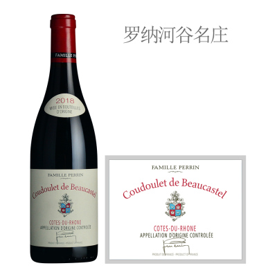 2018年博卡斯特尔酒庄柯多勒红葡萄酒