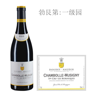 2012年诺丁酒庄博尼克（香波-慕西尼一级园）红葡萄酒