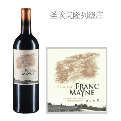 2008年富美诺酒庄红葡萄酒