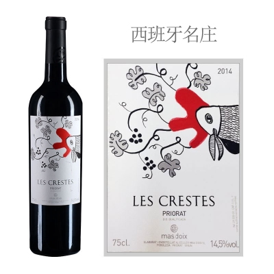 2014年杜瓦酒庄克里斯塔士红葡萄酒