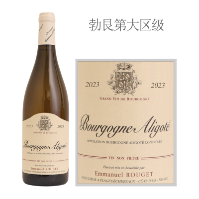 2023年鲁热酒庄勃艮第阿里高特干白葡萄酒