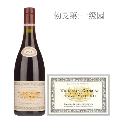 2021年木尼艾酒庄夜圣乔治元帅夫人一级园红葡萄酒