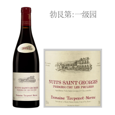 2017年泰梅酒庄夜圣乔治普露利一级园红葡萄酒