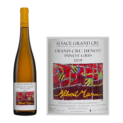 2019年伯漫酒庄亨思特灰皮诺半甜白葡萄酒