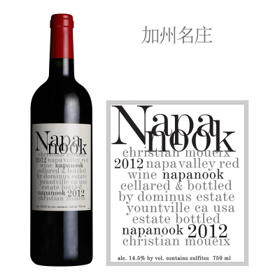 2012年多明纳斯酒庄纳帕努克红葡萄酒