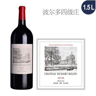 2018年杜哈米隆古堡红葡萄酒（1.5L大瓶装）