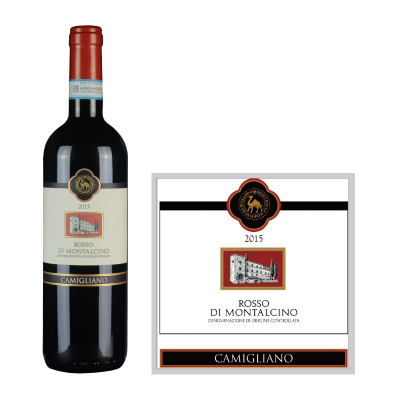 2015年卡米利诺蒙塔希诺红葡萄酒