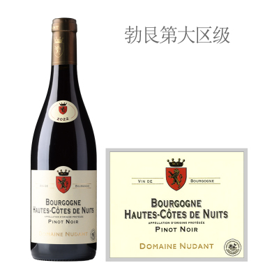2022年纽栋勃艮第上夜丘红葡萄酒