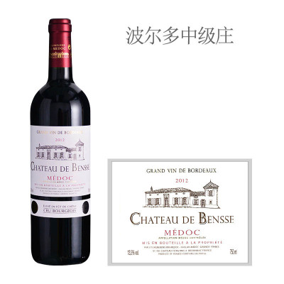 2012年邦仕酒庄红葡萄酒（弃用）