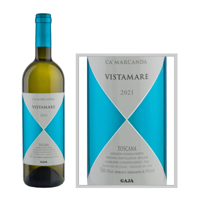 2021年嘉雅酒庄谈判园观海白葡萄酒