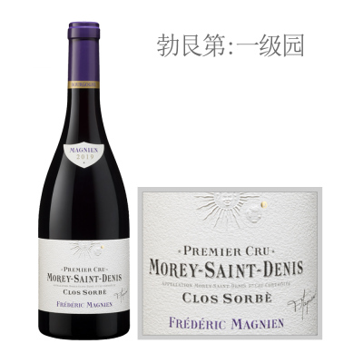 2019年马尼安酒庄雷圣德尼索布一级葡萄园干红葡萄酒