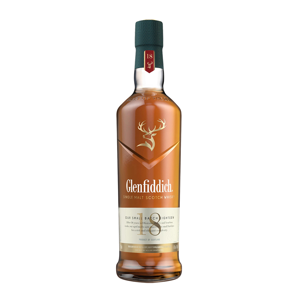 格兰菲迪18年单一麦芽苏格兰威士忌|Glenfiddich Aged 18 Years Single