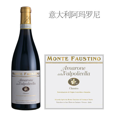 2010年福山酒庄阿玛罗尼经典红葡萄酒