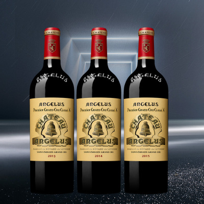 一级A金钟酒庄三支套装（2013+2014+2015）