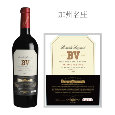 2018年璞立酒庄乔治拉图私人珍藏赤霞珠红葡萄酒