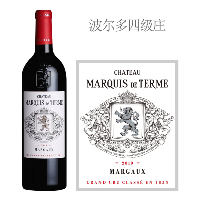 2019年德达蒙侯爵庄园红葡萄酒