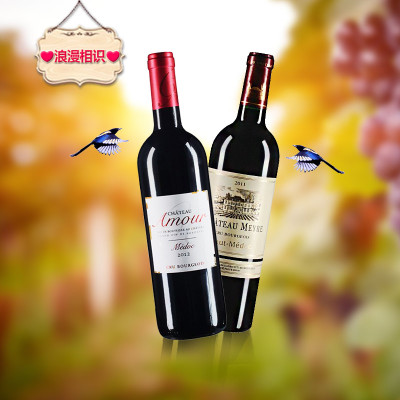 法国爱慕酒庄红葡萄酒+法国美意酒庄红葡萄酒