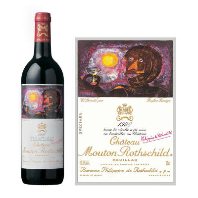 1998年木桐酒庄红葡萄酒