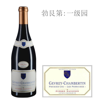 2007年诺尊酒庄佩尼斯（热夫雷-香贝丹一级园）老藤红葡萄酒