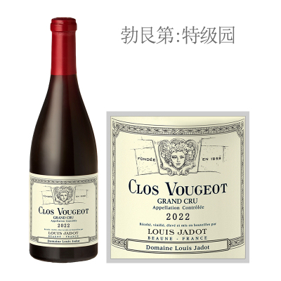 2022年路易雅都武若特级园红葡萄酒