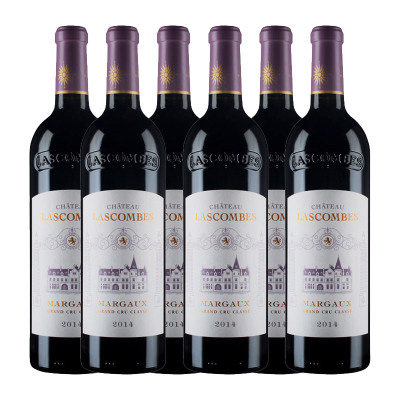 【整箱6支】2014年力士金城堡红葡萄酒