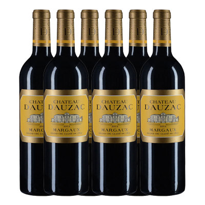 【整箱6支】2012年杜扎克城堡红葡萄酒