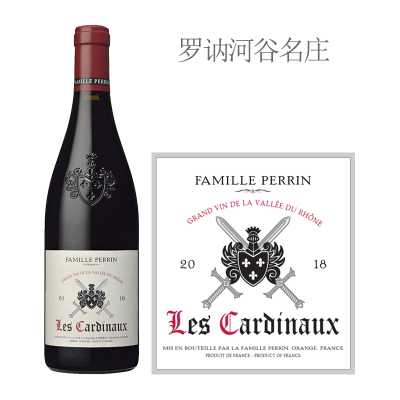 2018年佩兰家族红衣主教红葡萄酒