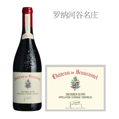 2018年博卡斯特尔酒庄教皇新堡红葡萄酒