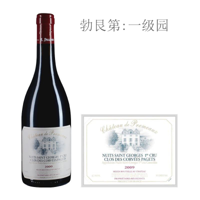 2009年普希茂酒庄科威（夜圣乔治一级园）红葡萄酒