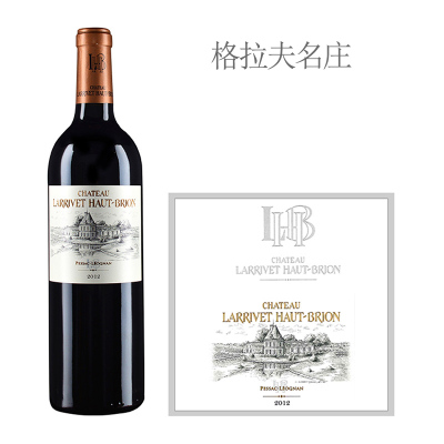 2012年拉里奥比昂酒庄红葡萄酒