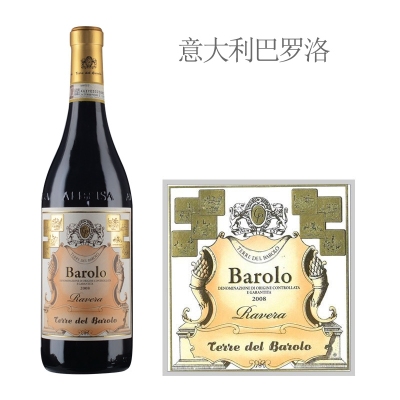 2008年特瑞酒庄巴罗洛珍藏红葡萄酒