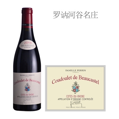 2014年博卡斯特尔酒庄柯多勒红葡萄酒