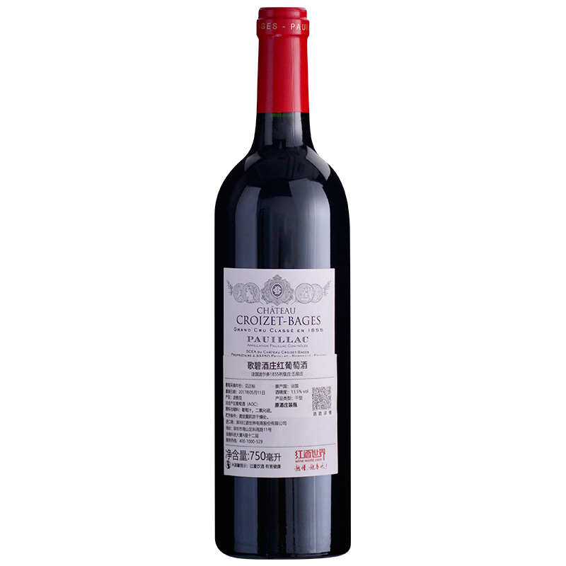 2015年歌碧酒庄红葡萄酒|2015 chateau croizet-bages|价格多少钱在哪